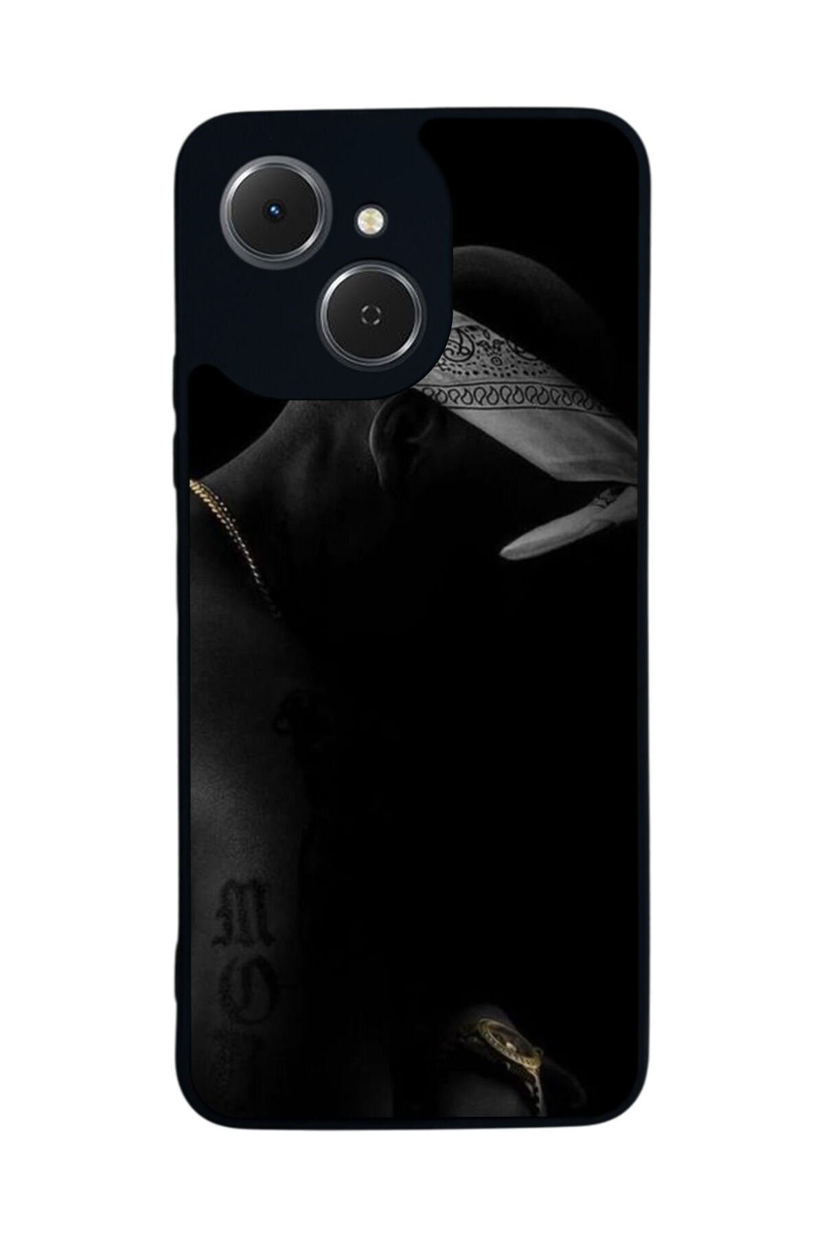 Tecno Spark 40C Uyumlu Tupac Tasarımlı Glossy Premium Kılıf