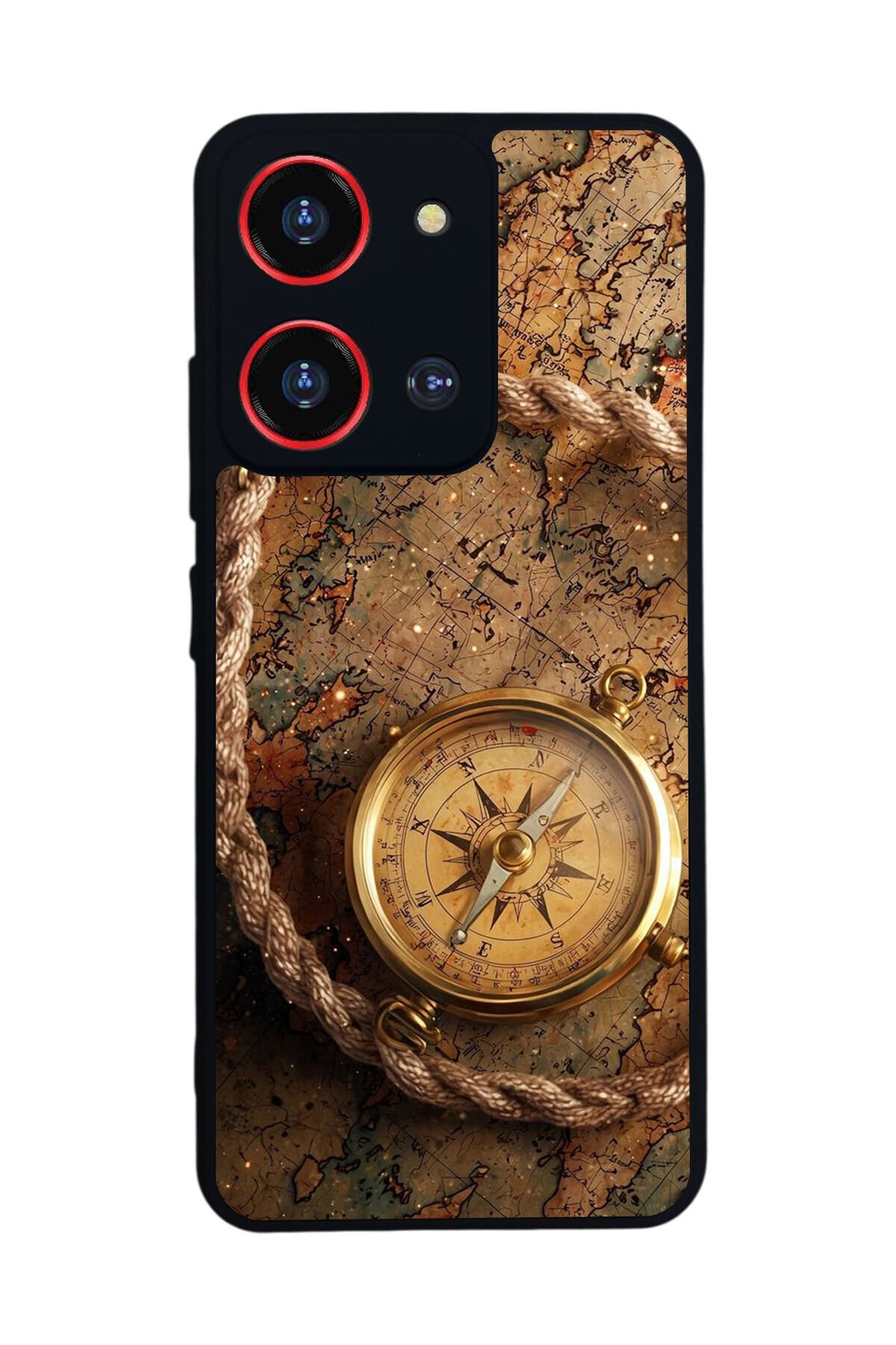 Reeder S19 Max Pro S ZOOM Uyumlu Pusula Tasarımlı Glossy Premium Kılıf