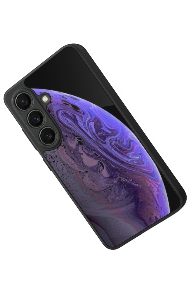 Samsung Galaxy S26 Uyumlu Ay Tasarımlı Glossy Premium Kılıf