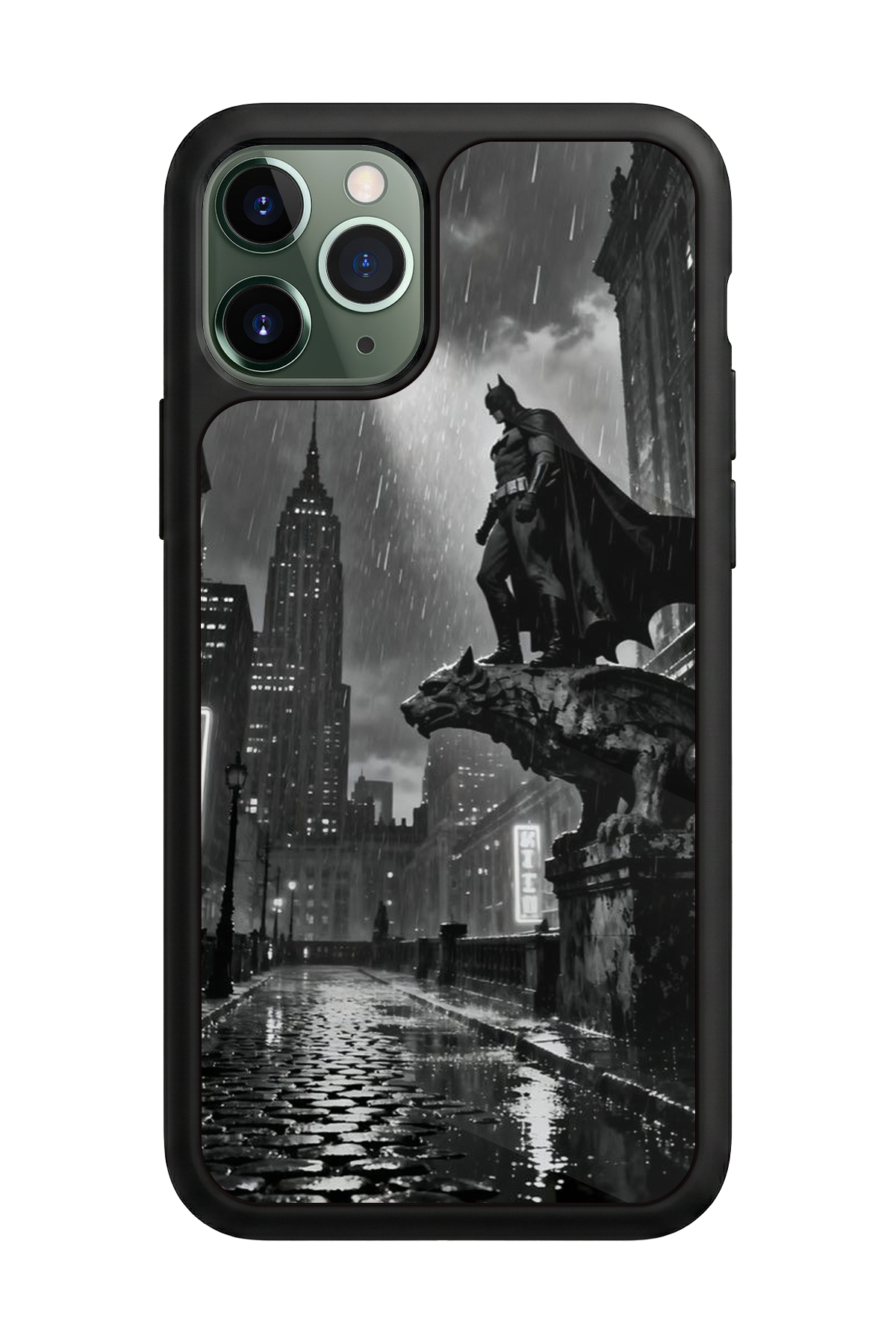 iPhone 11 Pro Max Uyumlu Batman Tasarımlı Glossy Premium Kılıf