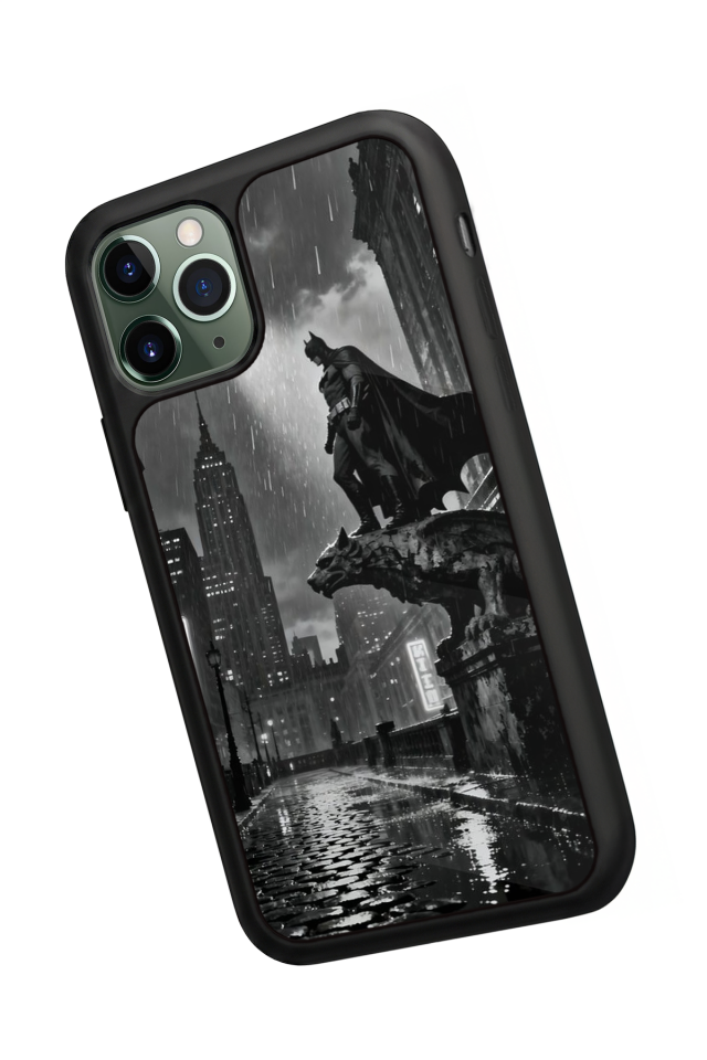 iPhone 11 Pro Max Uyumlu Batman Tasarımlı Glossy Premium Kılıf