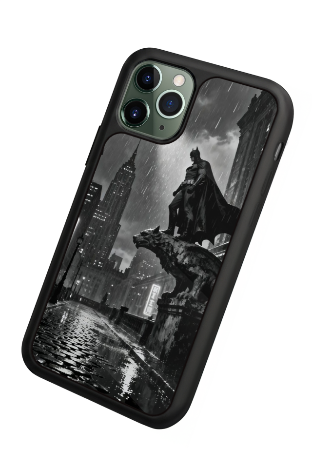 iPhone 11 Pro Max Uyumlu Batman Tasarımlı Glossy Premium Kılıf