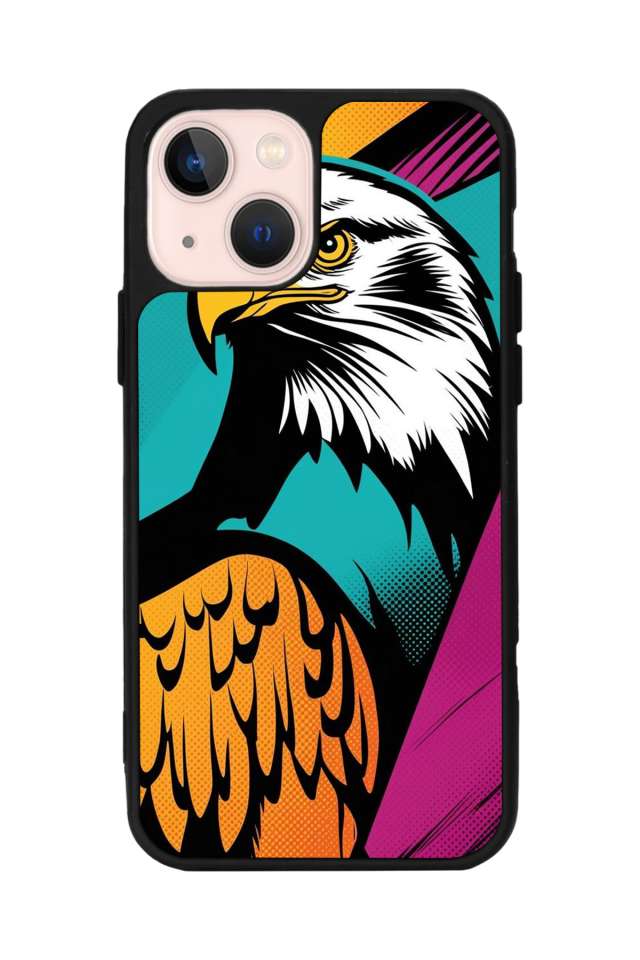 iPhone 15 Uyumlu Besiktas Tasarımlı Glossy Premium Kılıf