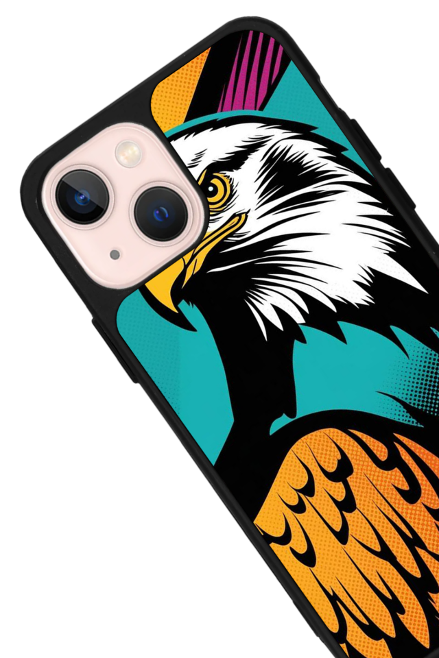 iPhone 15 Uyumlu Besiktas Tasarımlı Glossy Premium Kılıf