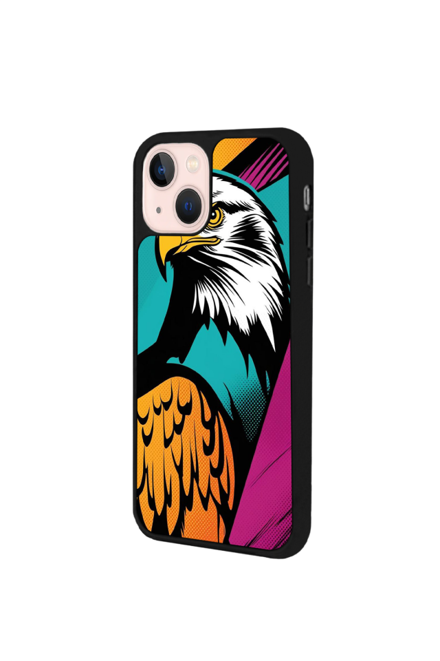 iPhone 15 Uyumlu Besiktas Tasarımlı Glossy Premium Kılıf