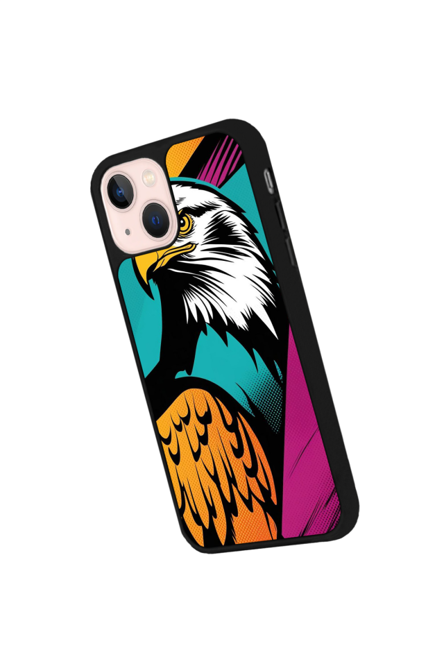 iPhone 15 Uyumlu Besiktas Tasarımlı Glossy Premium Kılıf