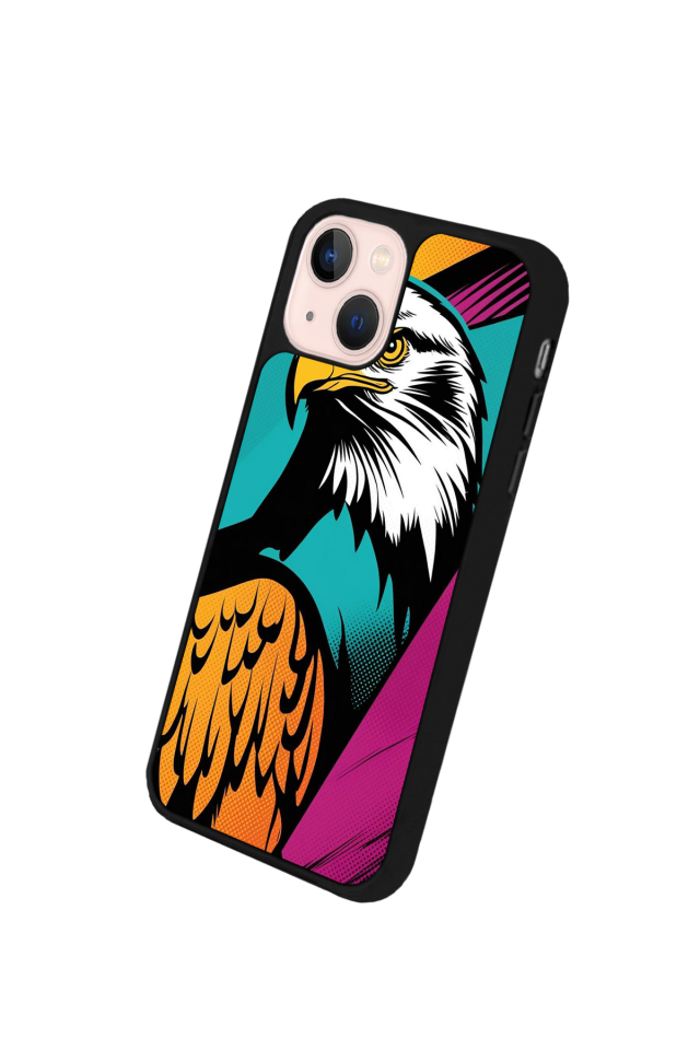iPhone 15 Uyumlu Besiktas Tasarımlı Glossy Premium Kılıf
