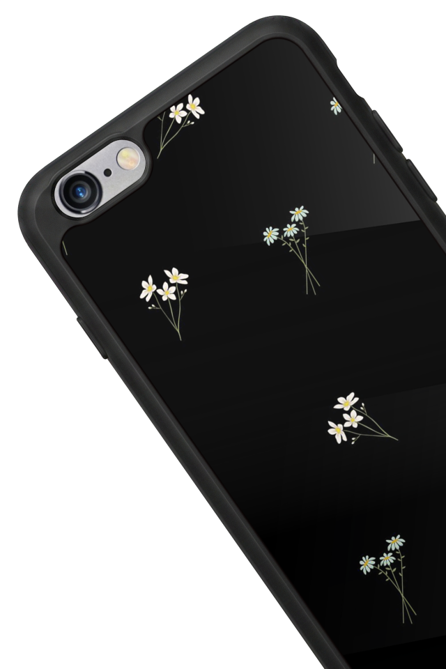iPhone 6s Plus Uyumlu Cicek Tasarımlı Glossy Premium Kılıf