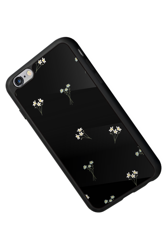 iPhone 6s Plus Uyumlu Cicek Tasarımlı Glossy Premium Kılıf