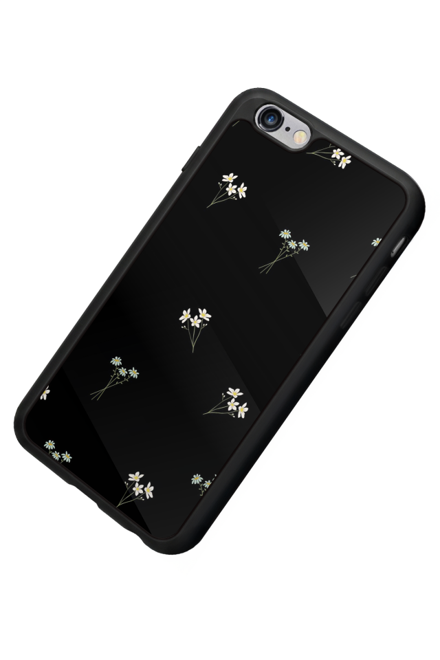 iPhone 6s Plus Uyumlu Cicek Tasarımlı Glossy Premium Kılıf
