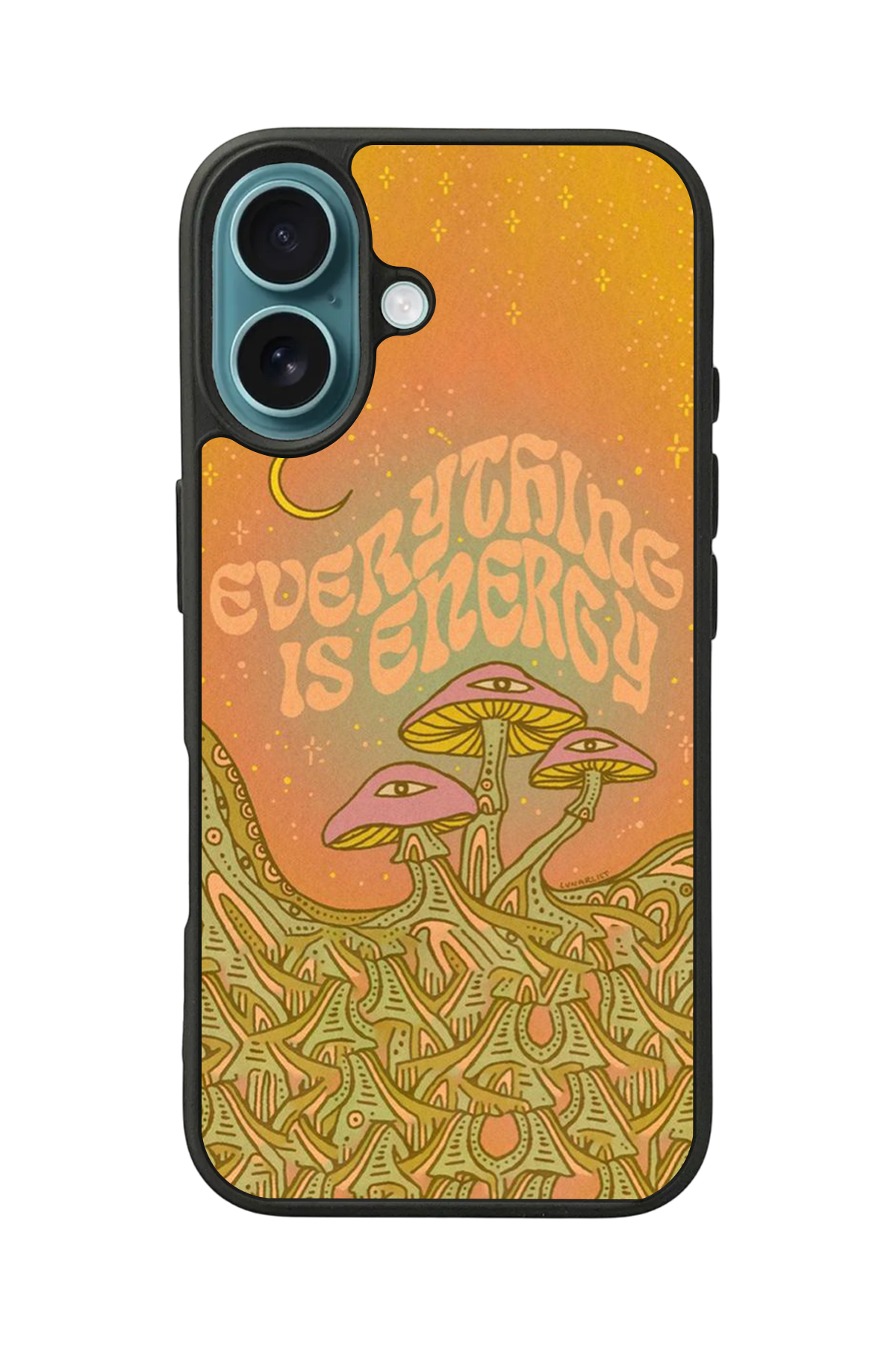 iPhone 16 Uyumlu Energy Tasarımlı Glossy Premium Kılıf
