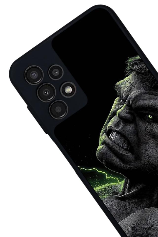 Samsung Galaxy A23 Uyumlu Hulk Tasarımlı Glossy Premium Kılıf