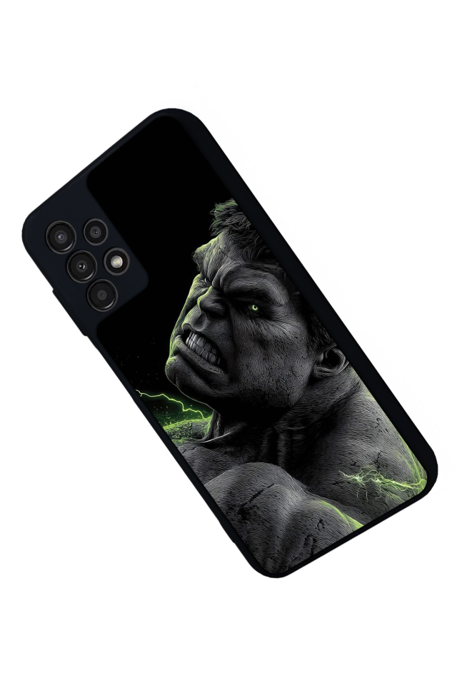 Samsung Galaxy A23 Uyumlu Hulk Tasarımlı Glossy Premium Kılıf