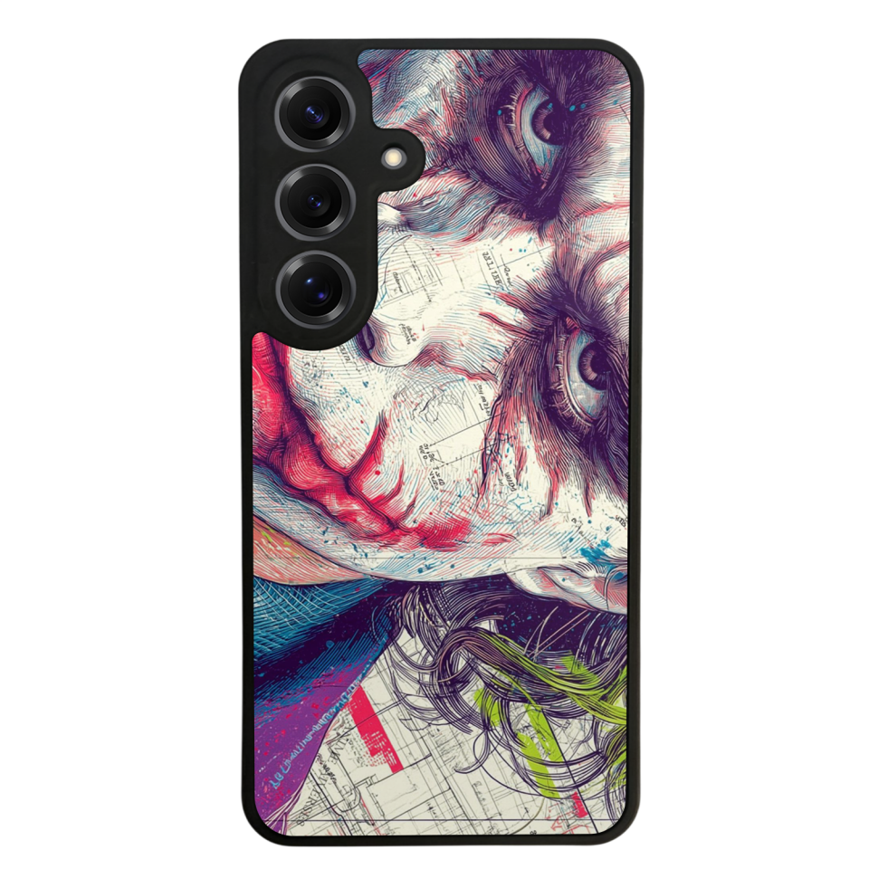 Samsung Galaxy S25 Uyumlu Joker Tasarımlı Glossy Premium Kılıf