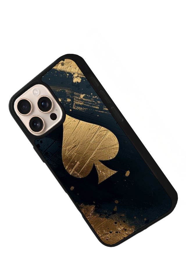 iPhone 15 Pro Max Uyumlu Kart Tasarımlı Glossy Premium Kılıf