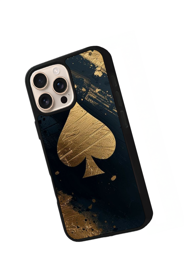 iPhone 15 Pro Max Uyumlu Kart Tasarımlı Glossy Premium Kılıf