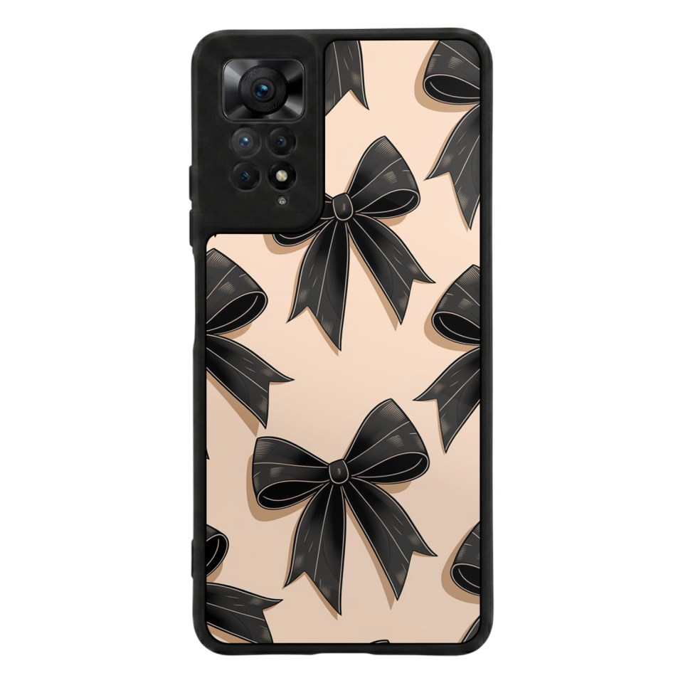 Xiaomi Redmi Note 11 Pro Uyumlu Kurdele Tasarımlı Glossy Premium Kılıf