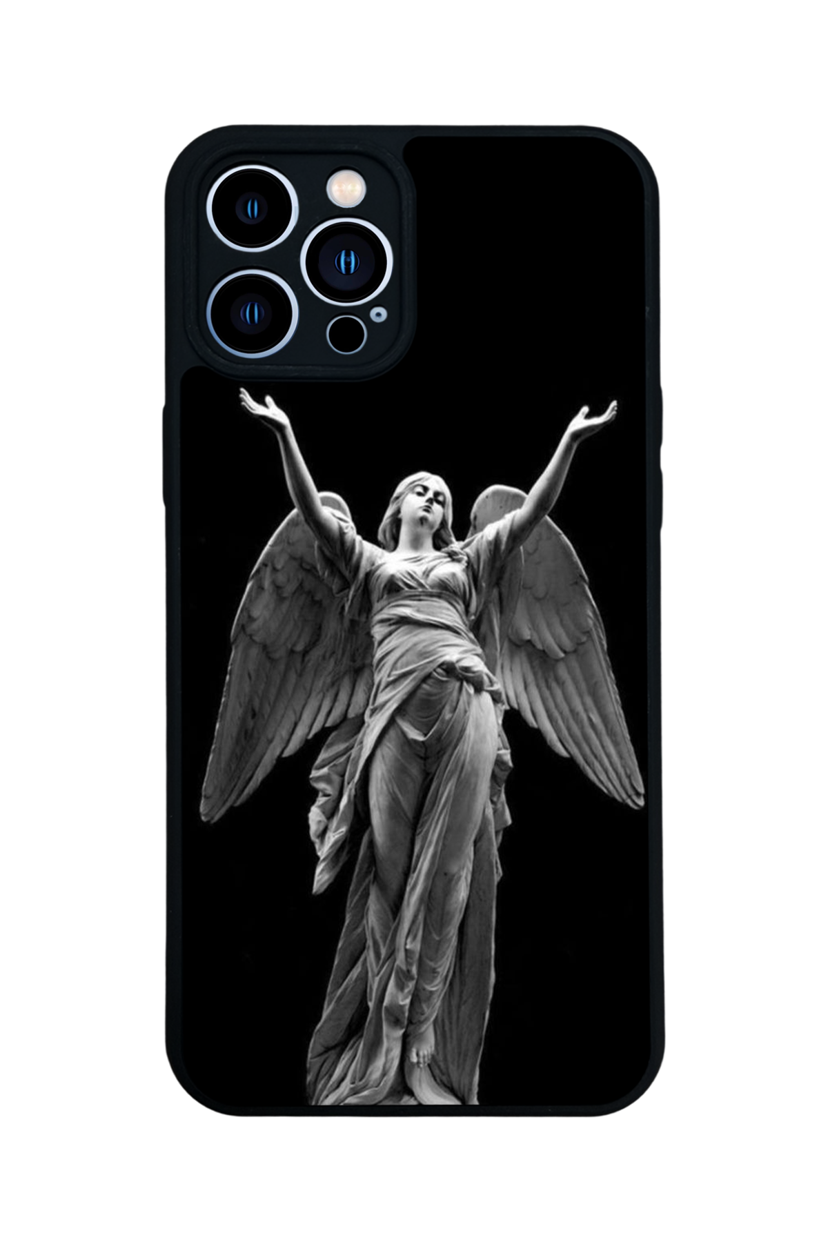 iPhone 13 Pro Max Uyumlu Melek Tasarımlı Glossy Premium Kılıf