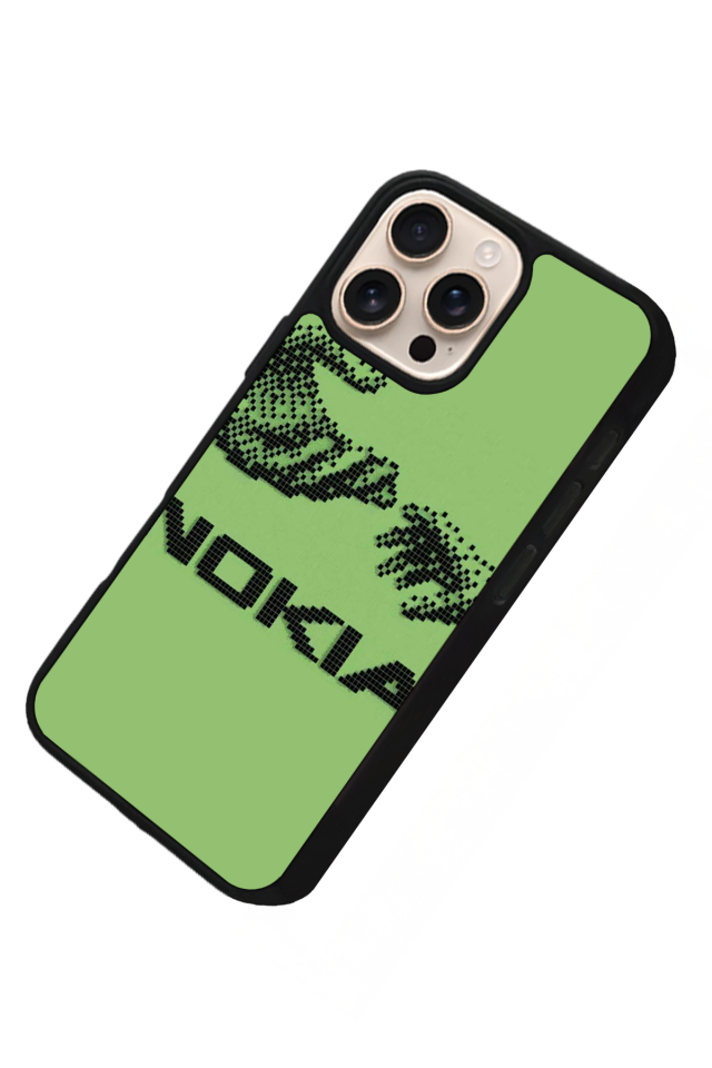 iPhone 16 Pro Uyumlu Nokia Tasarımlı Glossy Premium Kılıf