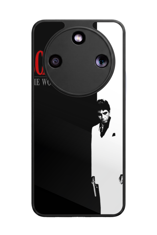 Honor Magic 8 Lite Uyumlu Scarface Tasarımlı Glossy Premium Kılıf