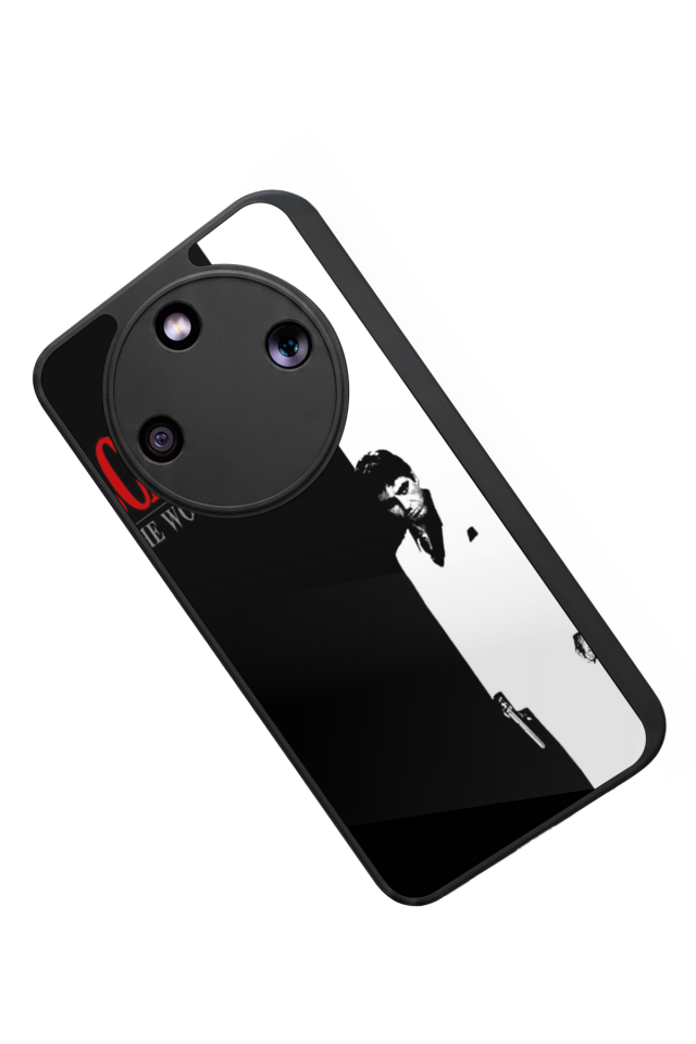 Honor Magic 8 Lite Uyumlu Scarface Tasarımlı Glossy Premium Kılıf