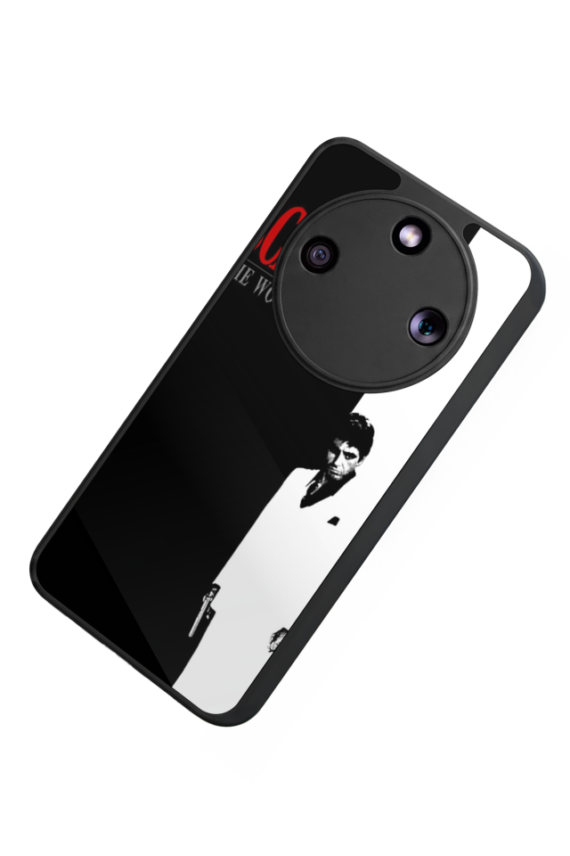 Honor Magic 8 Lite Uyumlu Scarface Tasarımlı Glossy Premium Kılıf