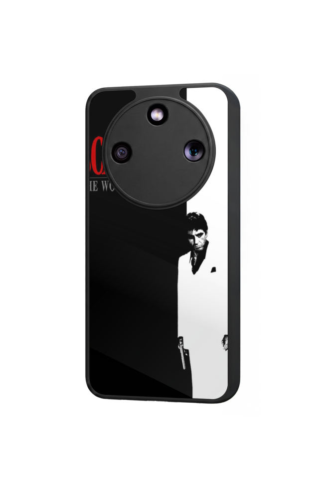 Honor Magic 8 Lite Uyumlu Scarface Tasarımlı Glossy Premium Kılıf