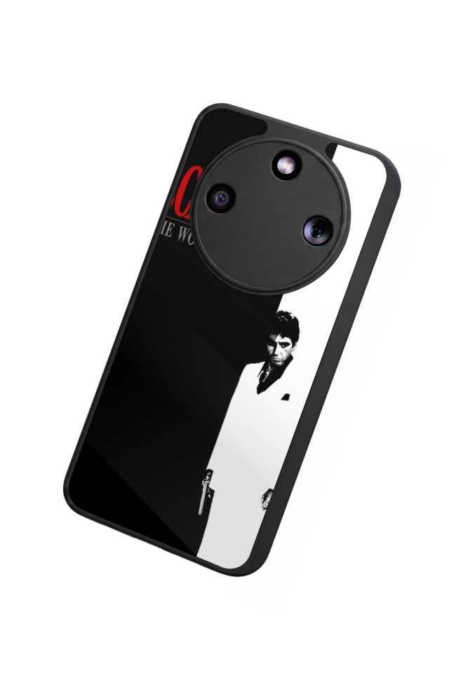 Honor Magic 8 Lite Uyumlu Scarface Tasarımlı Glossy Premium Kılıf