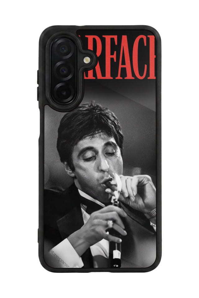 Samsung Galaxy A36 Uyumlu Scarface Tasarımlı Glossy Premium Kılıf