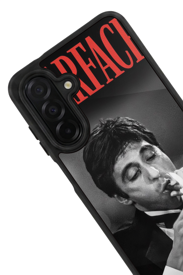 Samsung Galaxy A36 Uyumlu Scarface Tasarımlı Glossy Premium Kılıf