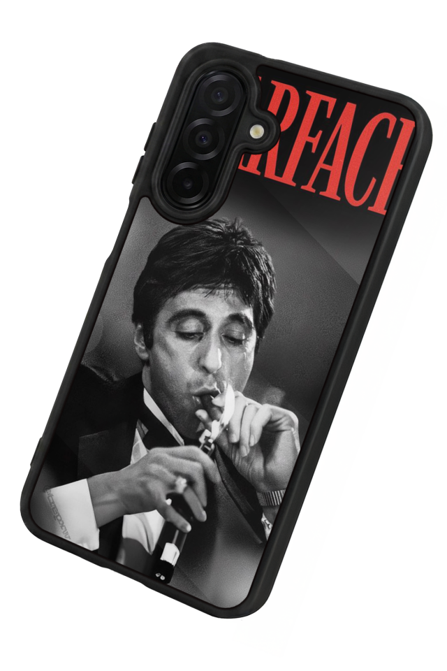 Samsung Galaxy A36 Uyumlu Scarface Tasarımlı Glossy Premium Kılıf