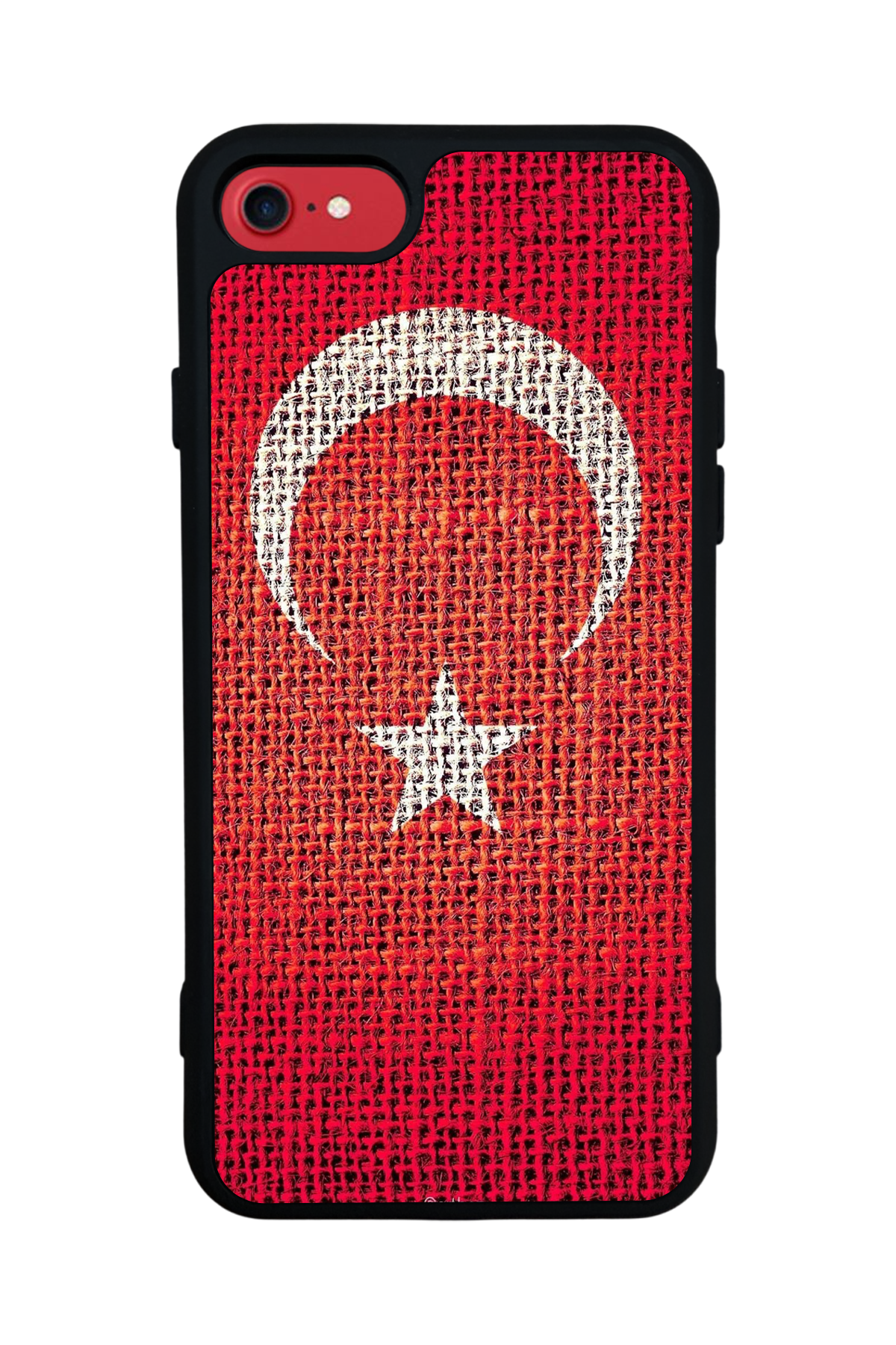 iPhone 7 Uyumlu Türk Bayragi Tasarımlı Glossy Premium Kılıf