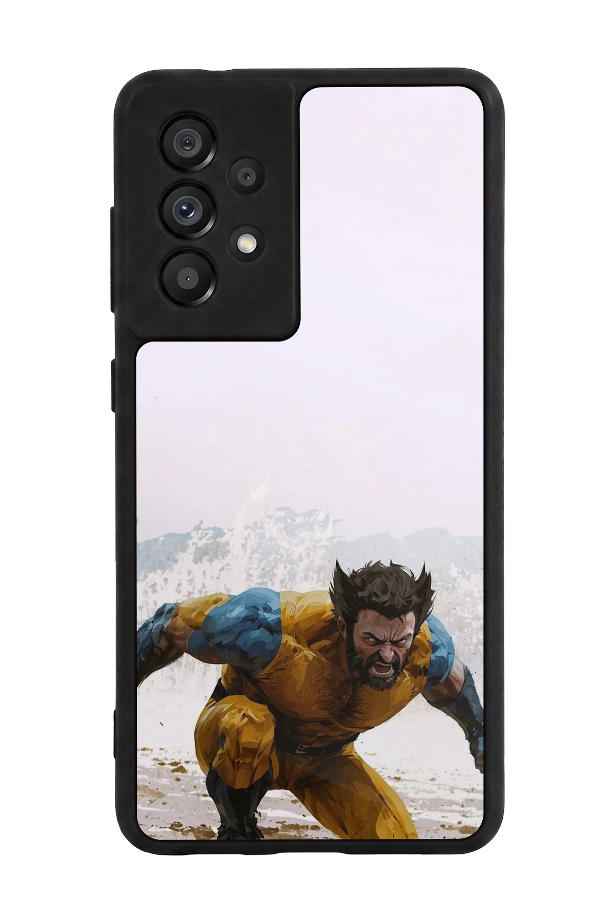 Samsung Galaxy A73 Uyumlu Wolverine Tasarımlı Glossy Premium Kılıf