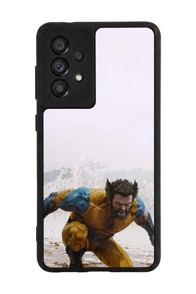 Samsung Galaxy A73 Uyumlu Wolverine Tasarımlı Glossy Premium Kılıf