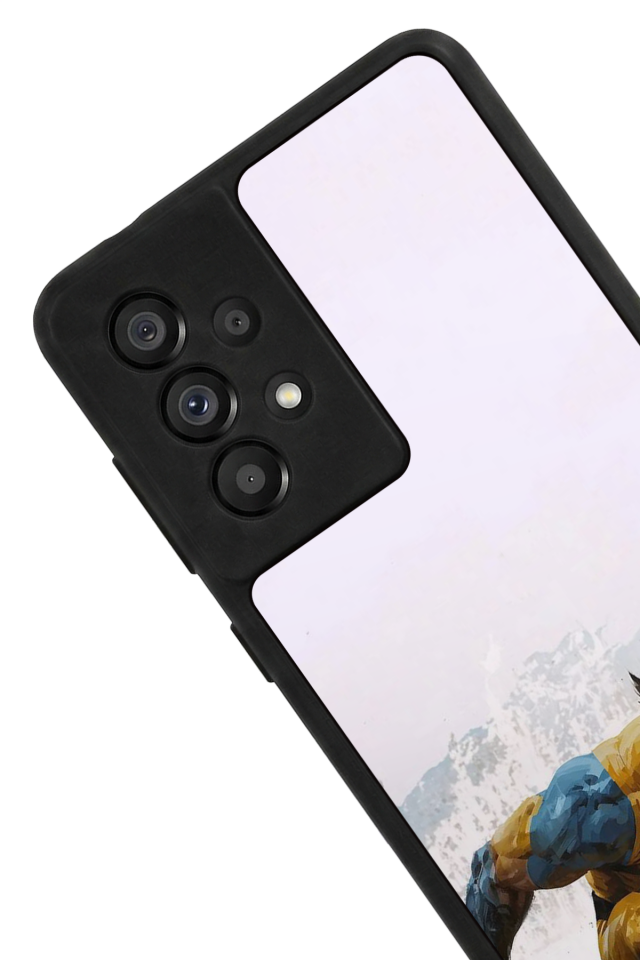 Samsung Galaxy A73 Uyumlu Wolverine Tasarımlı Glossy Premium Kılıf