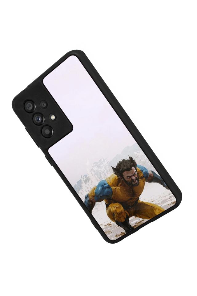 Samsung Galaxy A73 Uyumlu Wolverine Tasarımlı Glossy Premium Kılıf