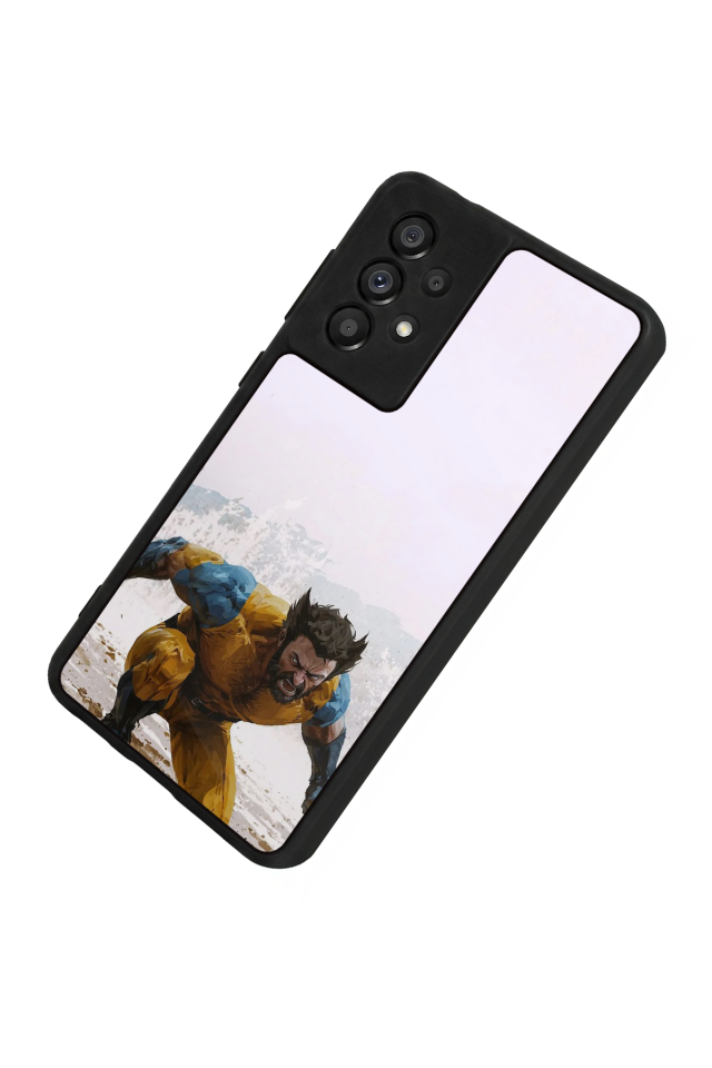 Samsung Galaxy A73 Uyumlu Wolverine Tasarımlı Glossy Premium Kılıf