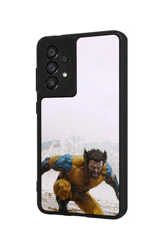 Samsung Galaxy A73 Uyumlu Wolverine Tasarımlı Glossy Premium Kılıf