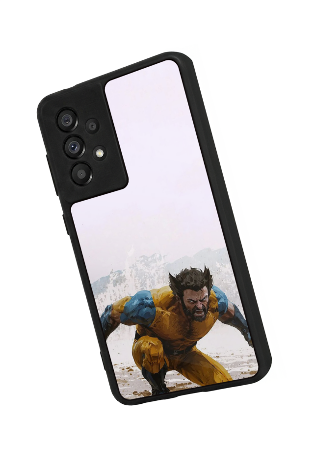 Samsung Galaxy A73 Uyumlu Wolverine Tasarımlı Glossy Premium Kılıf