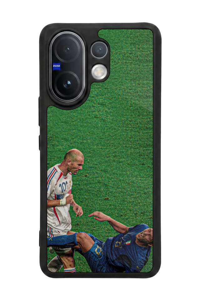 Vivo V60 Uyumlu Zidane Tasarımlı Glossy Premium Kılıf