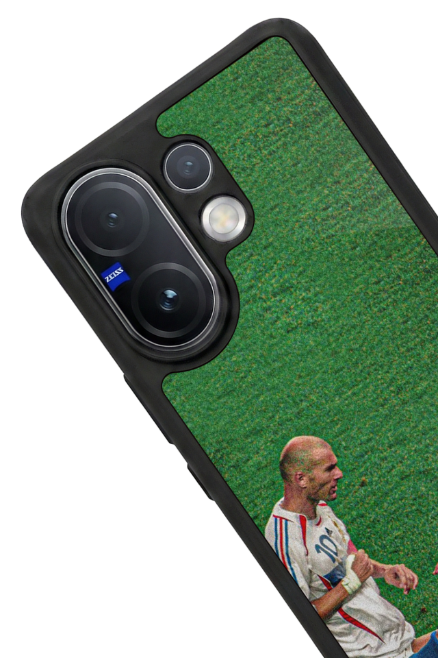 Vivo V60 Uyumlu Zidane Tasarımlı Glossy Premium Kılıf