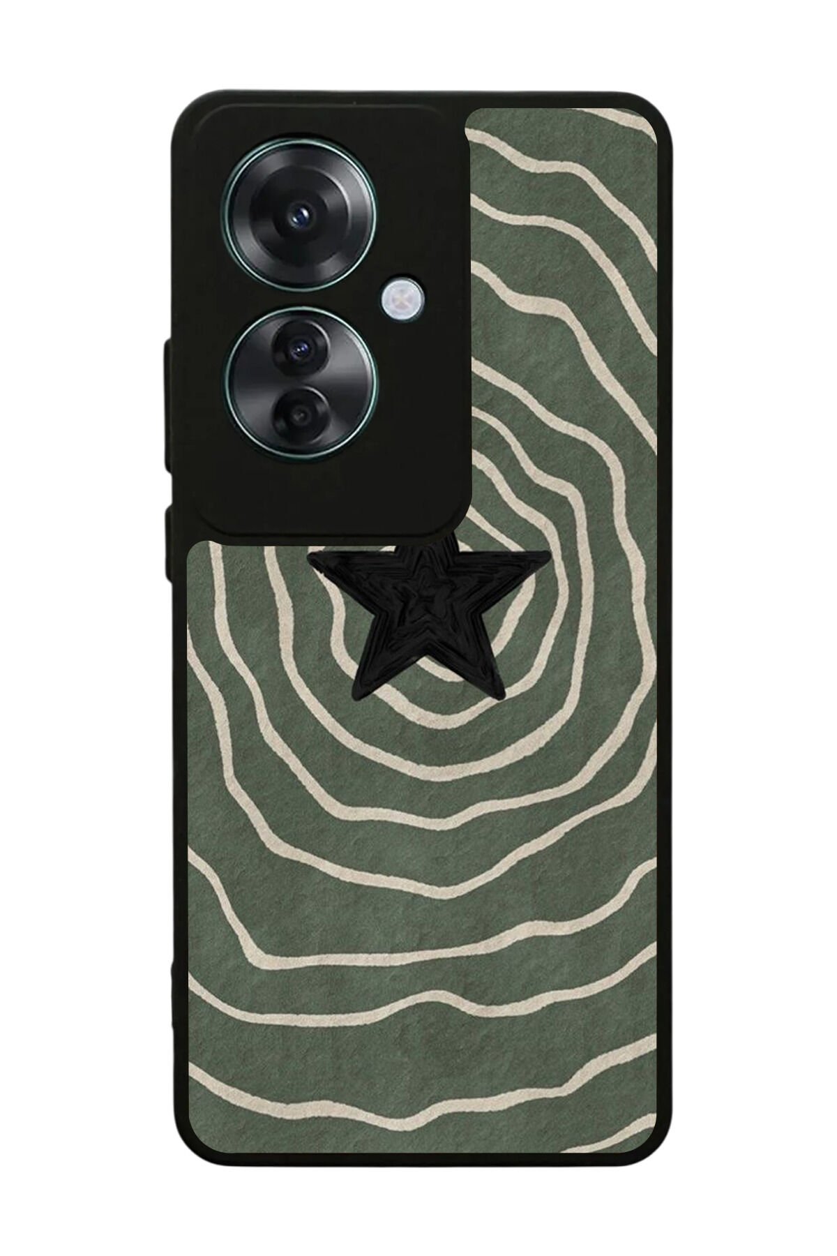 Oppo Reno 11F Uyumlu Retro Yildizlar Tasarımlı Glossy Premium Kılıf