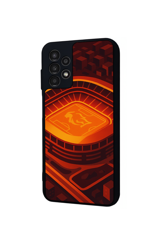 Samsung Galaxy A23 Uyumlu Aslan Tasarımlı Glossy Premium Kılıf