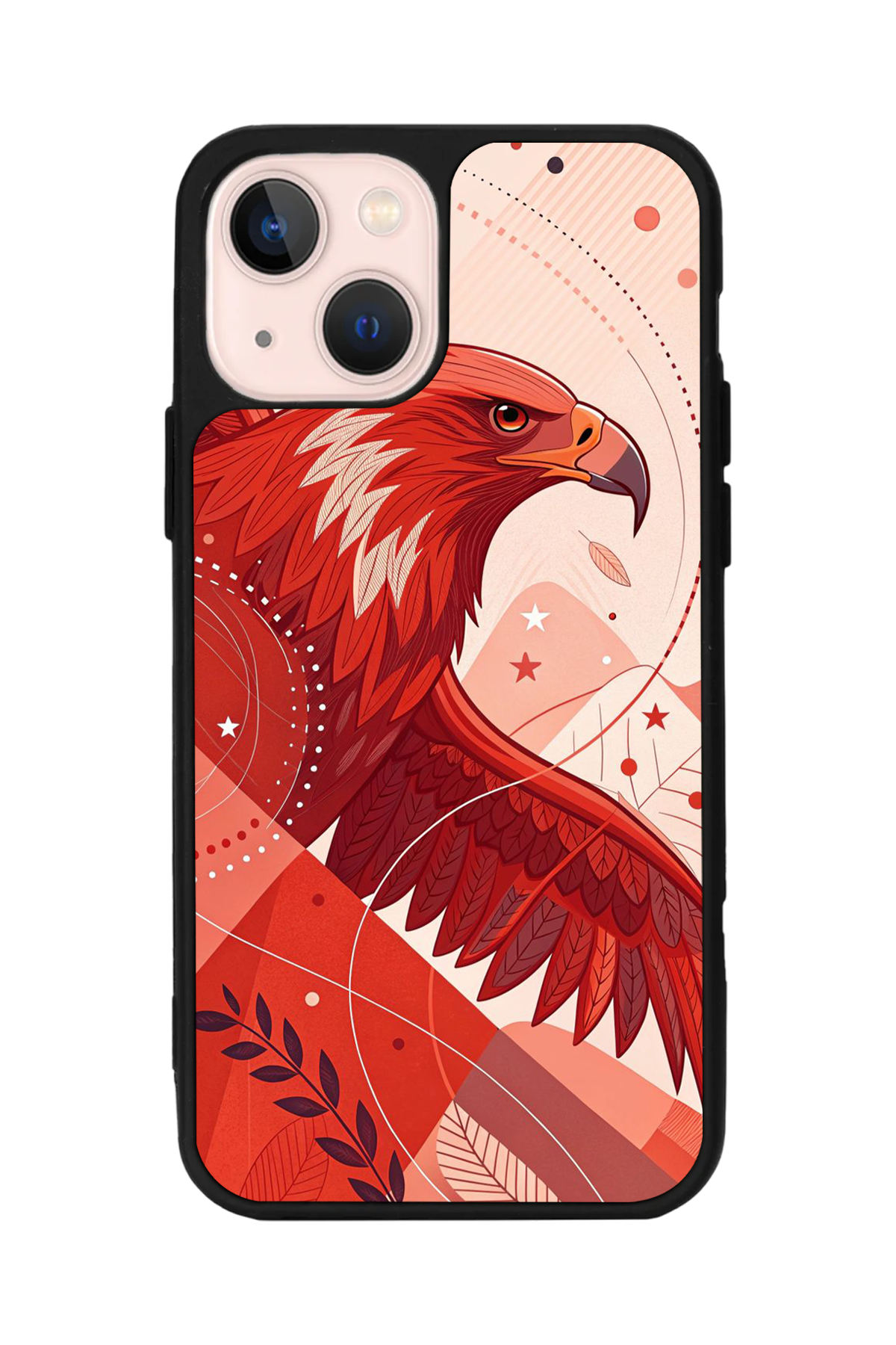 iPhone 15 Uyumlu Besiktas Tasarımlı Glossy Premium Kılıf