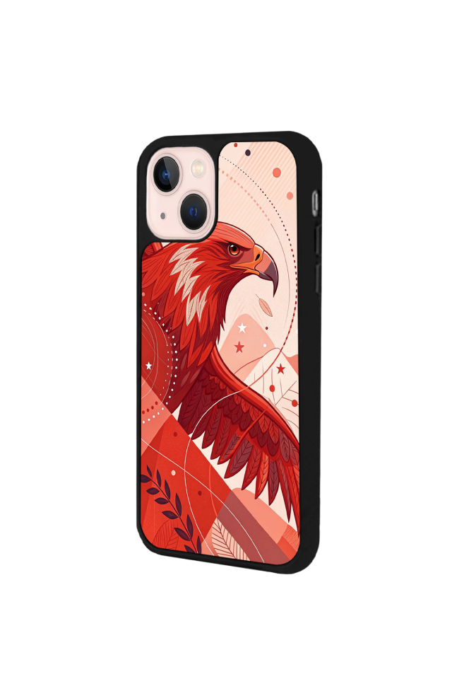 iPhone 15 Uyumlu Besiktas Tasarımlı Glossy Premium Kılıf