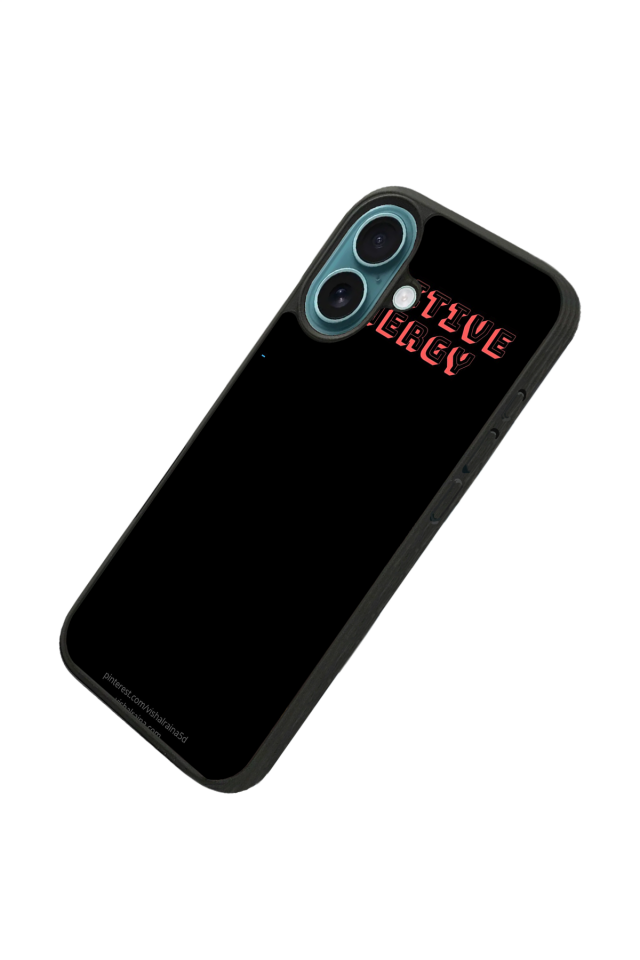 iPhone 16 Uyumlu Energy Tasarımlı Glossy Premium Kılıf