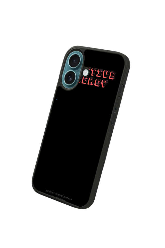 iPhone 16 Uyumlu Energy Tasarımlı Glossy Premium Kılıf