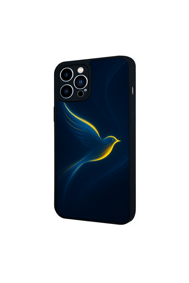 iPhone 13 Pro Max Uyumlu Fenerbahce Tasarımlı Glossy Premium Kılıf