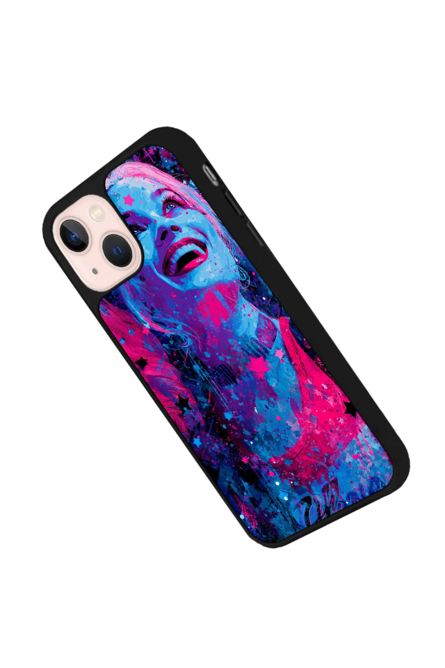 iPhone 14 Plus Uyumlu HarleyQueen Tasarımlı Glossy Premium Kılıf