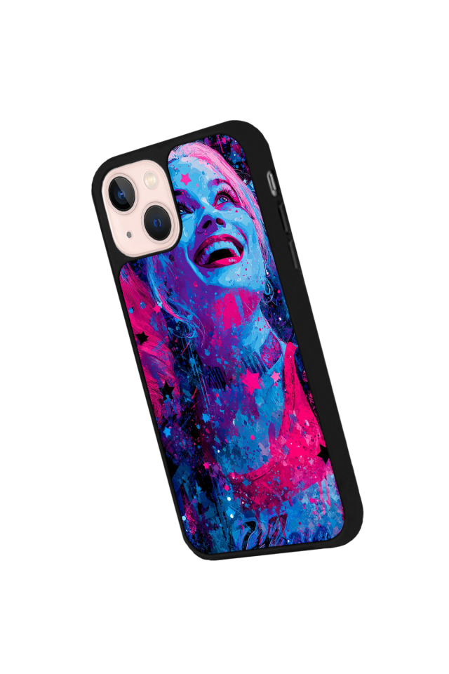 iPhone 14 Plus Uyumlu HarleyQueen Tasarımlı Glossy Premium Kılıf